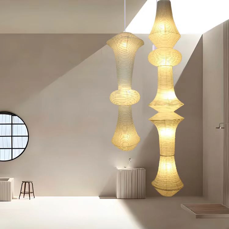 Rice Paper E Pendant Lamp