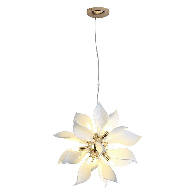 Mila Ceramic Petal Chandelier