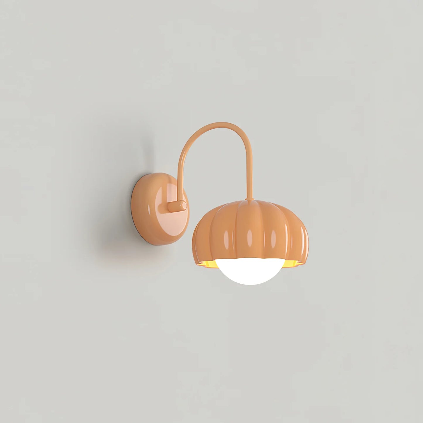 Multicolor Pumpkin Wall Lamp