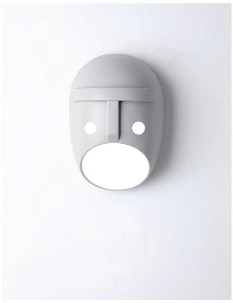 Nordic Danish Mask Wall Lamp