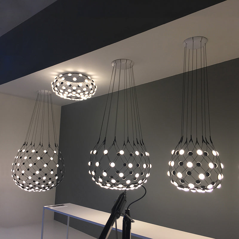 Mesh LED Suspension & LED Ceiling Flush Mount