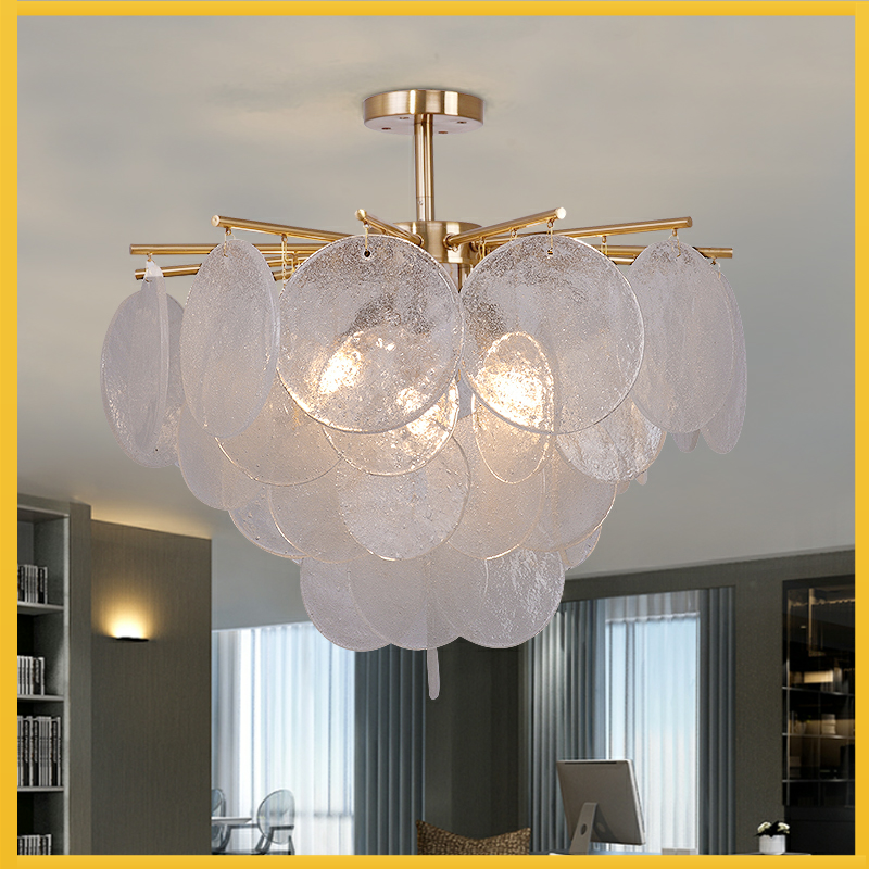 Serenity Glass Chandelier – BELECOME