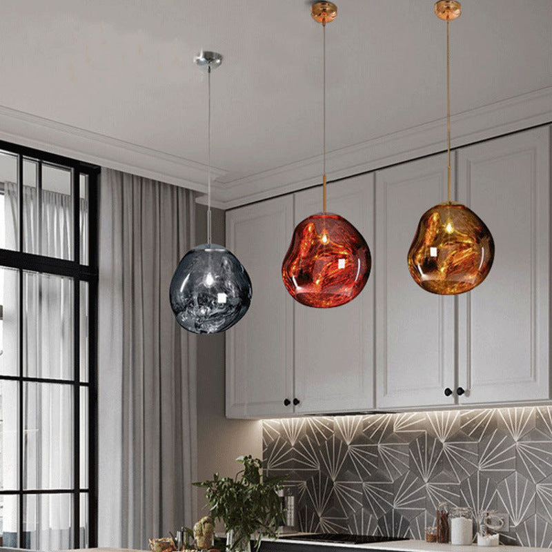 Melt Mini Pendant Light Chrome / Gold